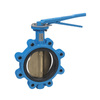 Butterfly valve Type: 6821 Ductile cast iron/Aluminum bronze/EPDM Centric Squeeze handle PN16 Lug type DN100